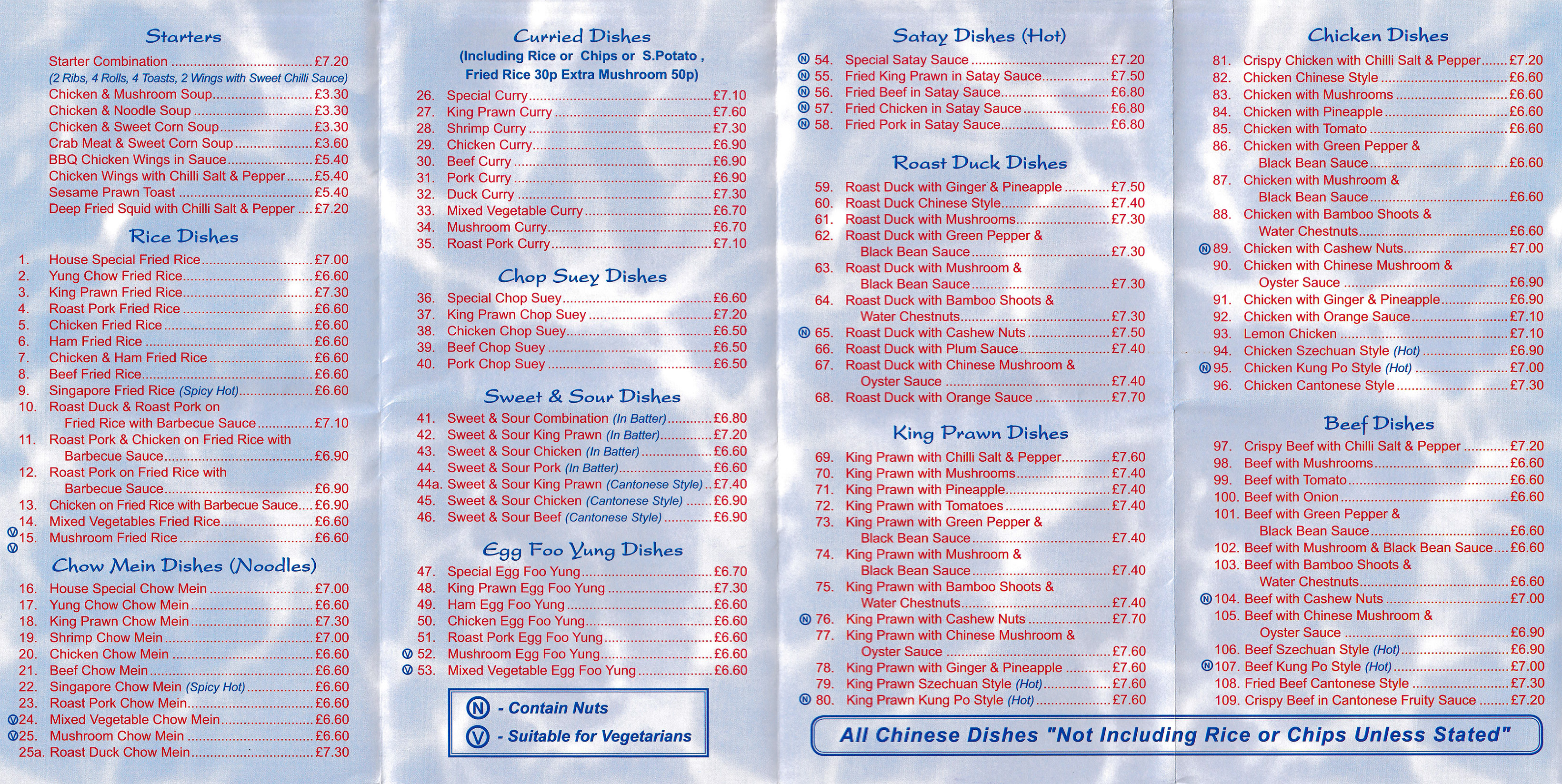 Menu Page 2